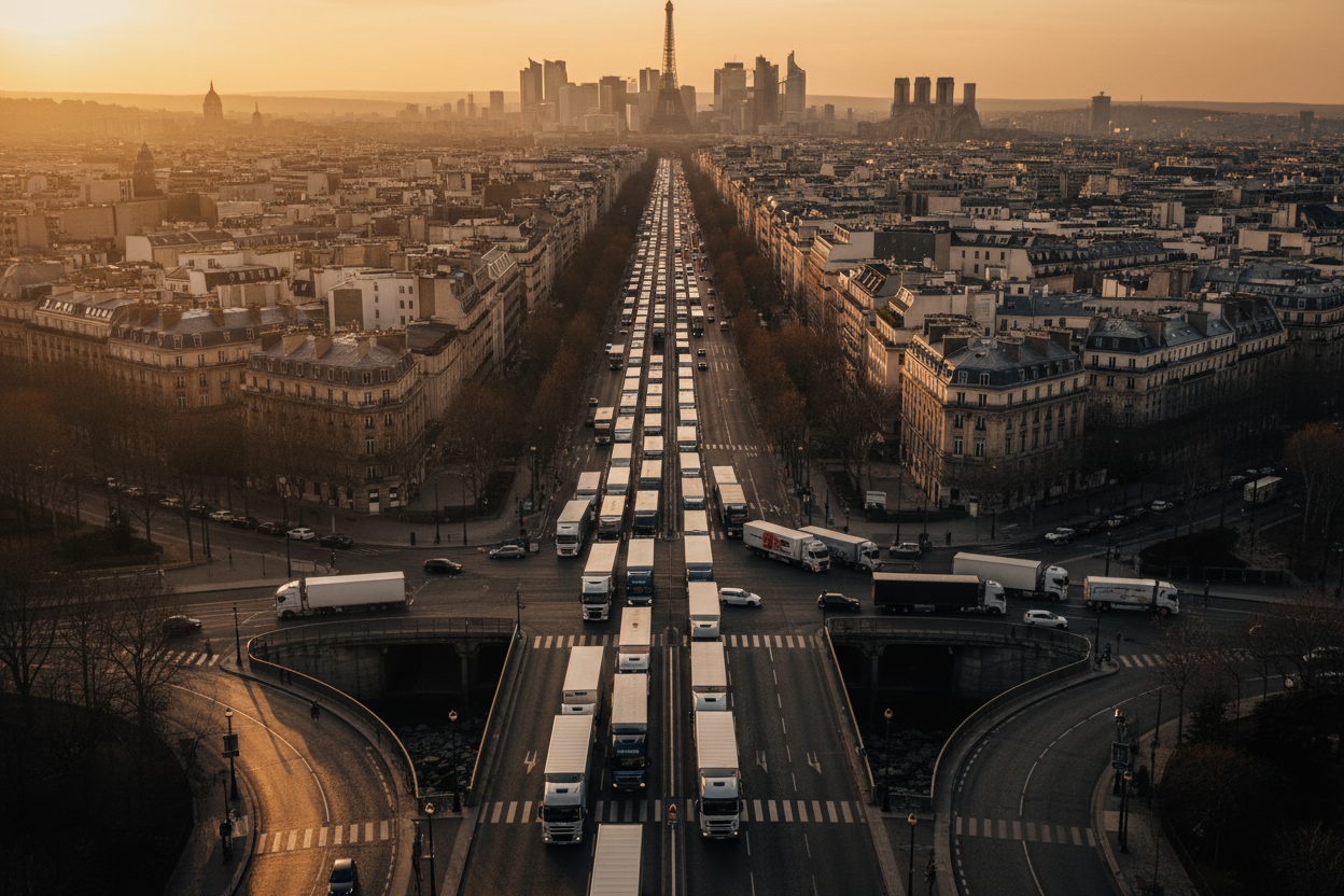 Déménagement professionnel de bureau à Paris — équipe Transport2Pro en action