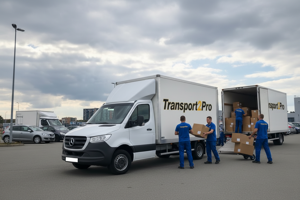 Transport2Pro z pracownikami
